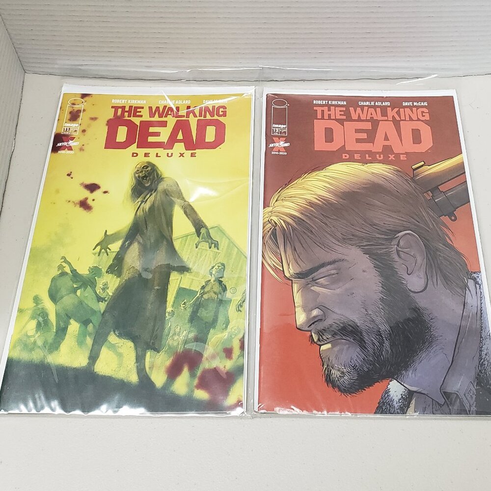 The Walking Dead Deluxe Comics #11, #12